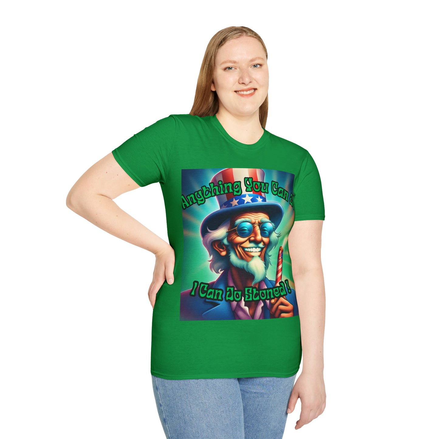 T shirt Anything you can do, i can do stoned T-Shirt