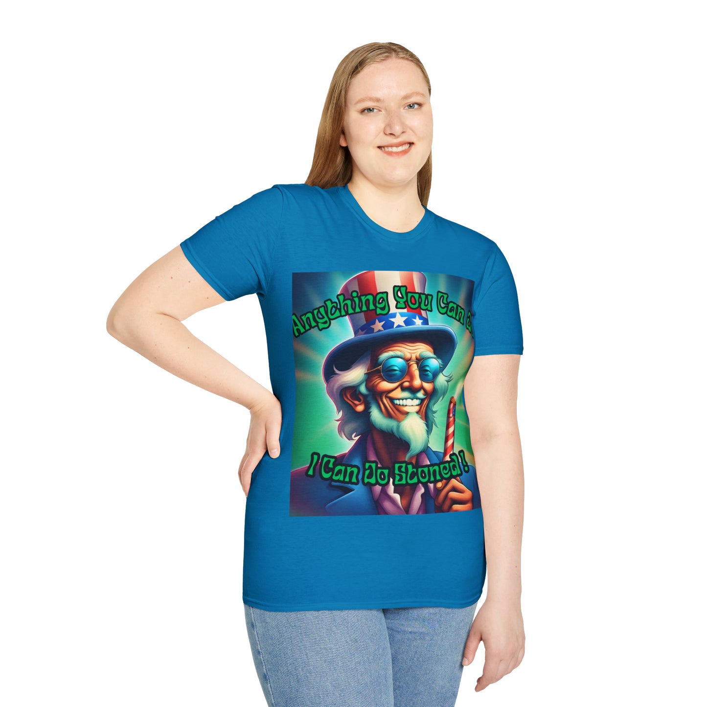 T shirt Anything you can do, i can do stoned T-Shirt