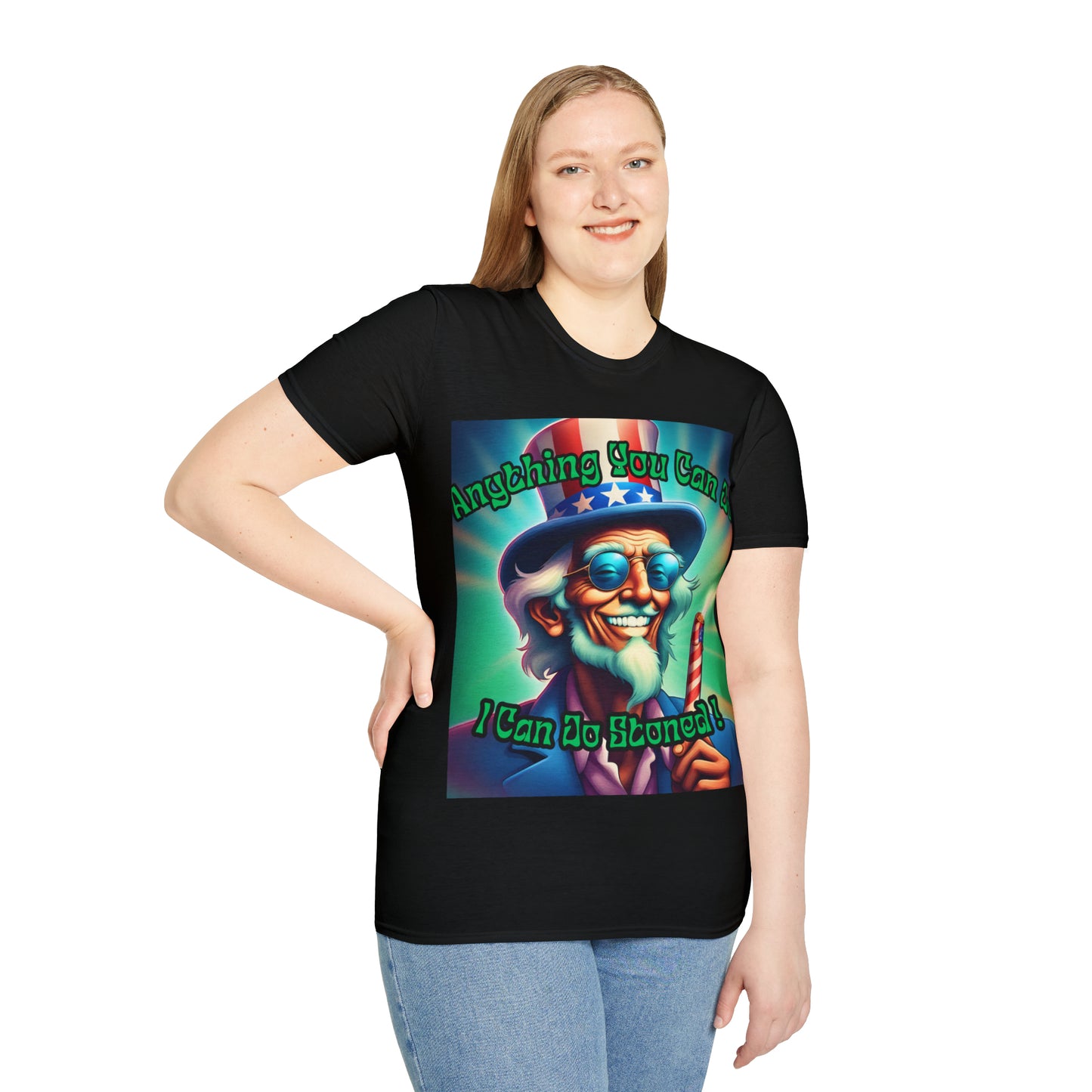 T shirt Anything you can do, i can do stoned T-Shirt