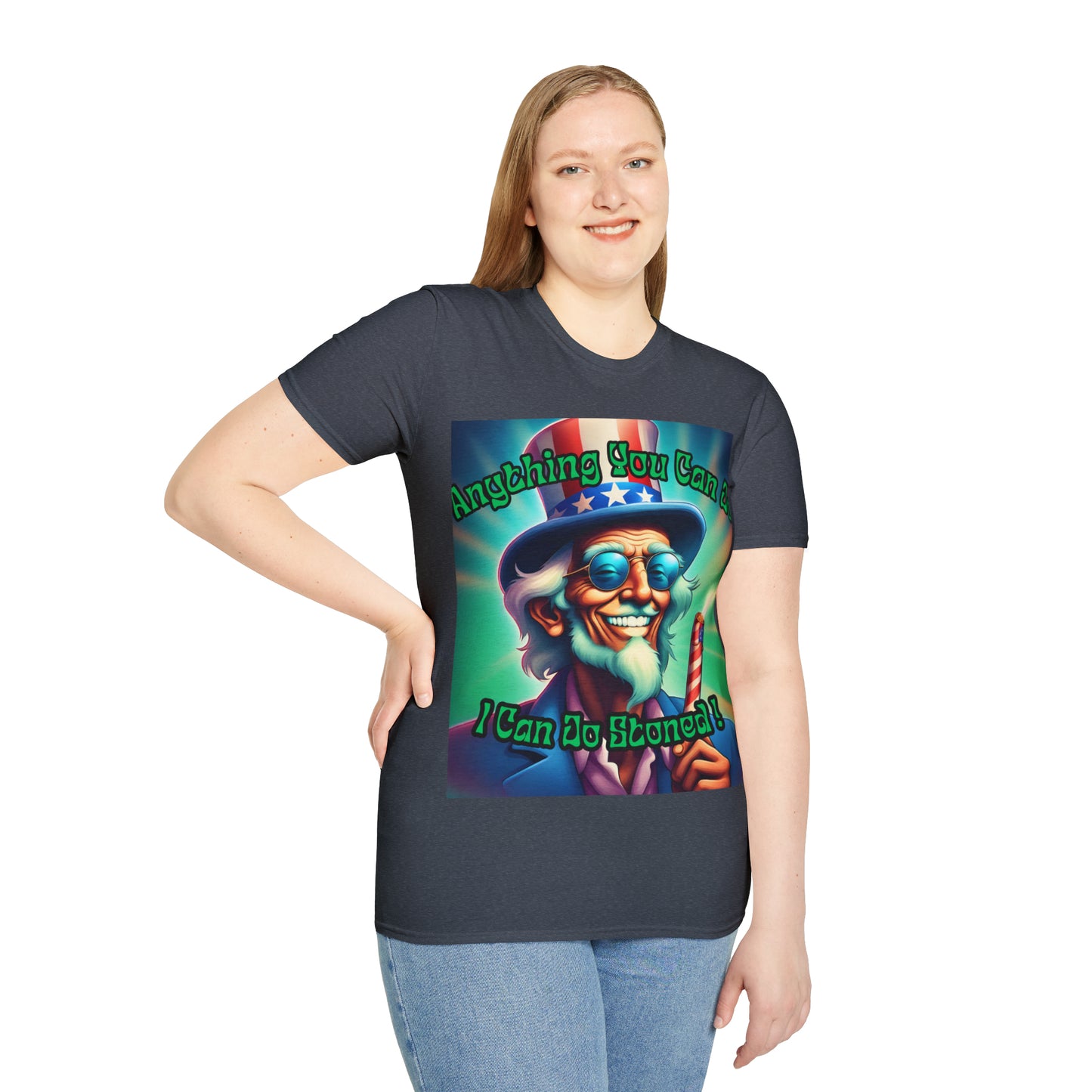T shirt Anything you can do, i can do stoned T-Shirt