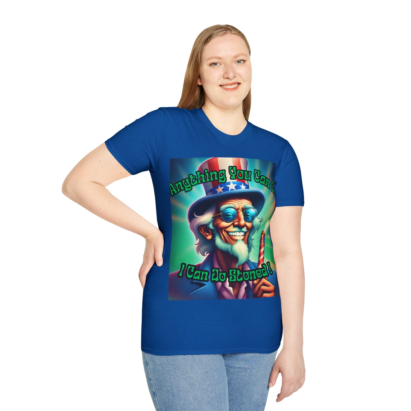 T shirt Anything you can do, i can do stoned T-Shirt