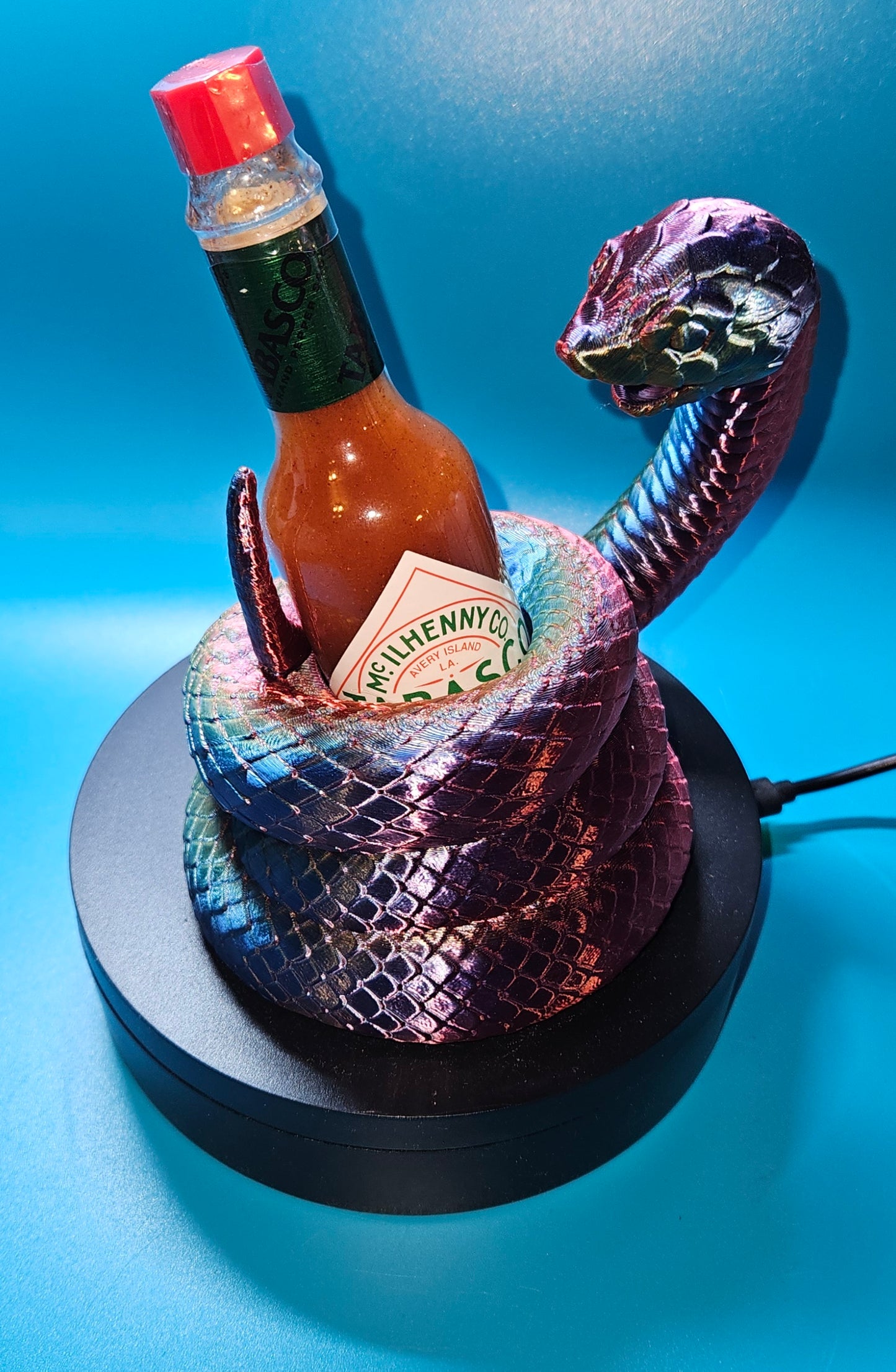 Tabasco holder Viper Tabasco holder gift