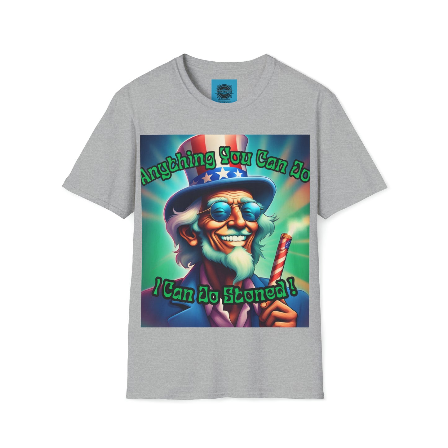 T shirt Anything you can do, i can do stoned T-Shirt