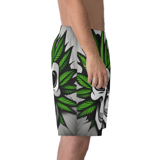 Men's leaf Elastic Beach Shorts