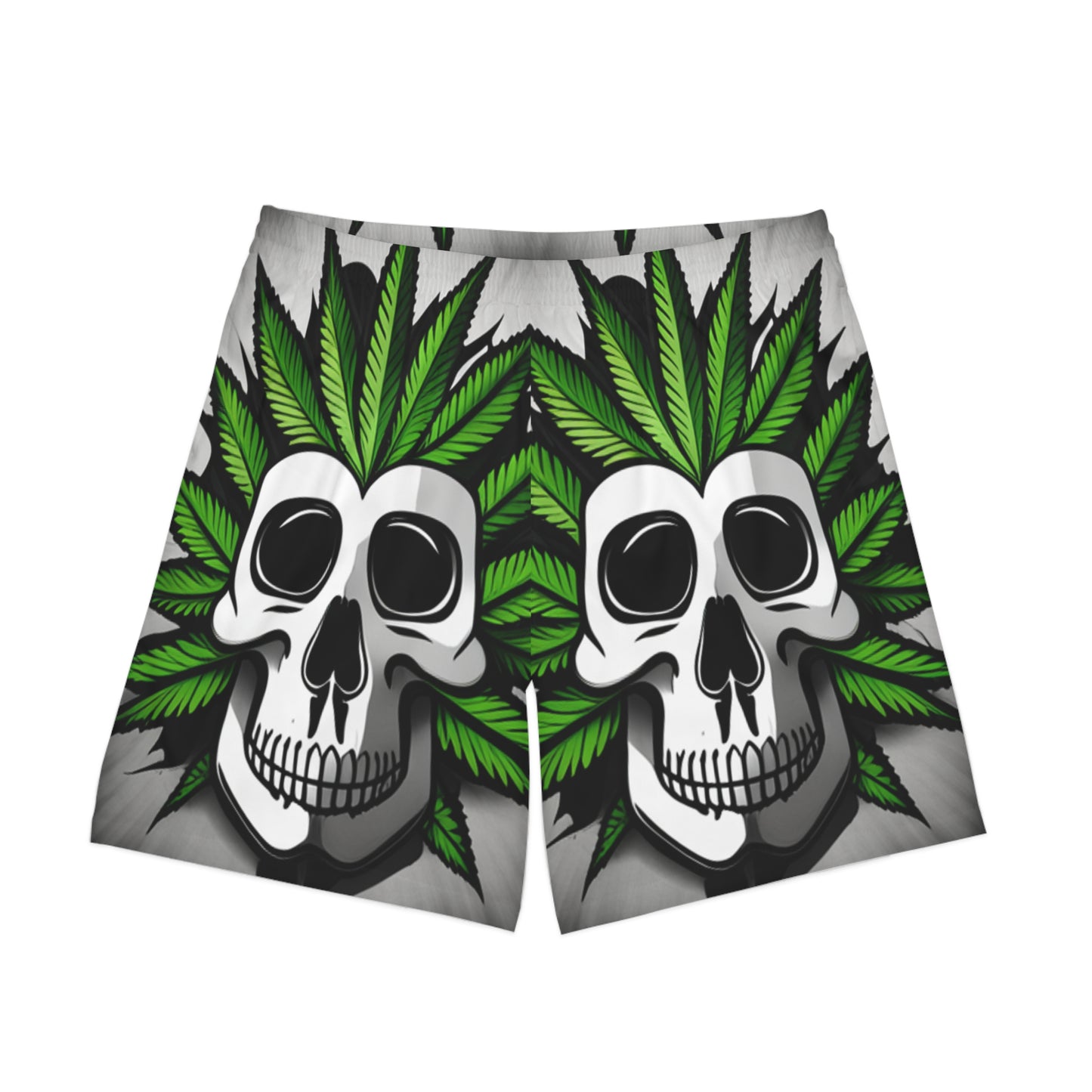 Men's leaf Elastic Beach Shorts