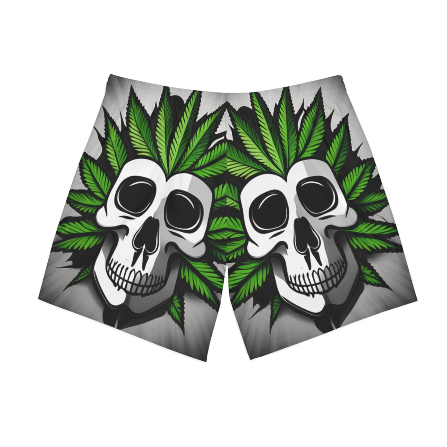 Men's leaf Elastic Beach Shorts